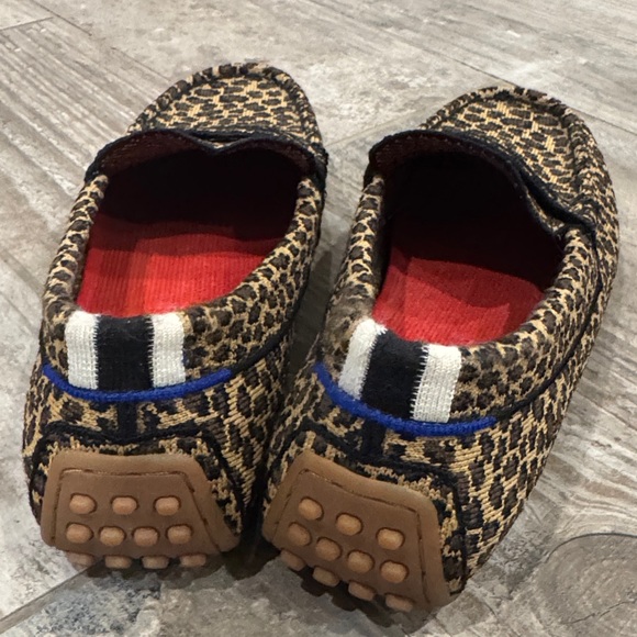Rothy’s Leopard Print Loafers with Red Interior - Picture 4 of 5